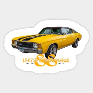 1972 Chevrolet Chevelle SS Hardtop Coupe Sticker